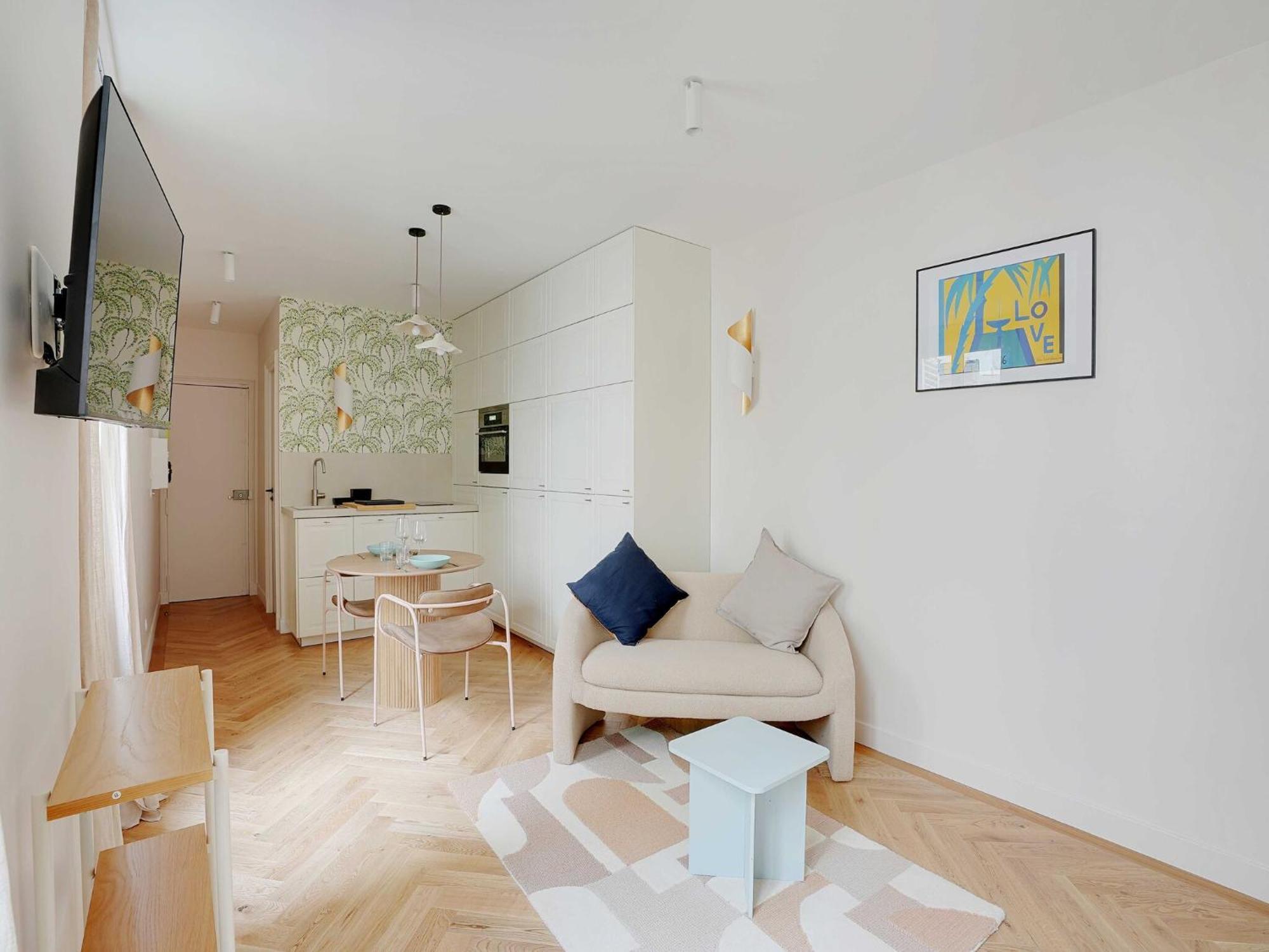 Magnificent Studio -2P- Near The Eiffel Tower Paris Exteriör bild